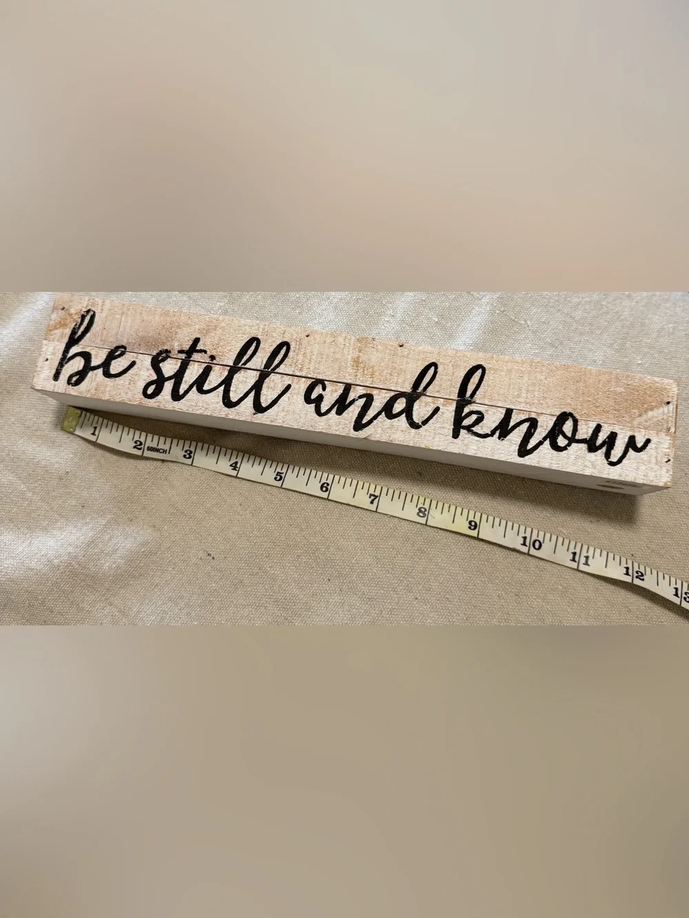 Rustic Wooden Sign 